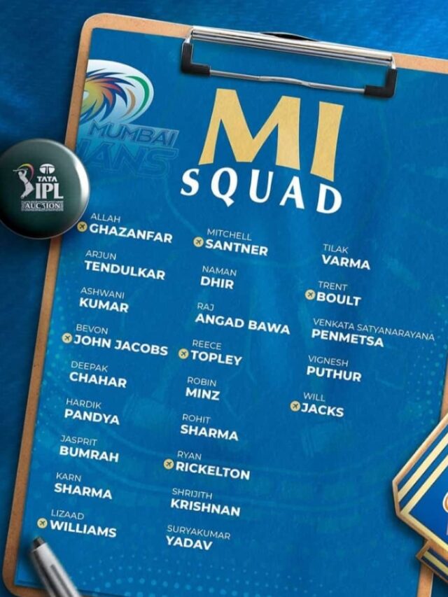 IPL Squad 2025, New Players Teams List – Auction